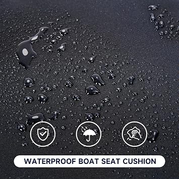 Boat Seat Cushion, High-Density Thickened Foam Boat Bench Pad, Multi-Scene Bench Foam Seat Cushion (Royal Blue, Length 56 Width 15.6 Height 2.8 )