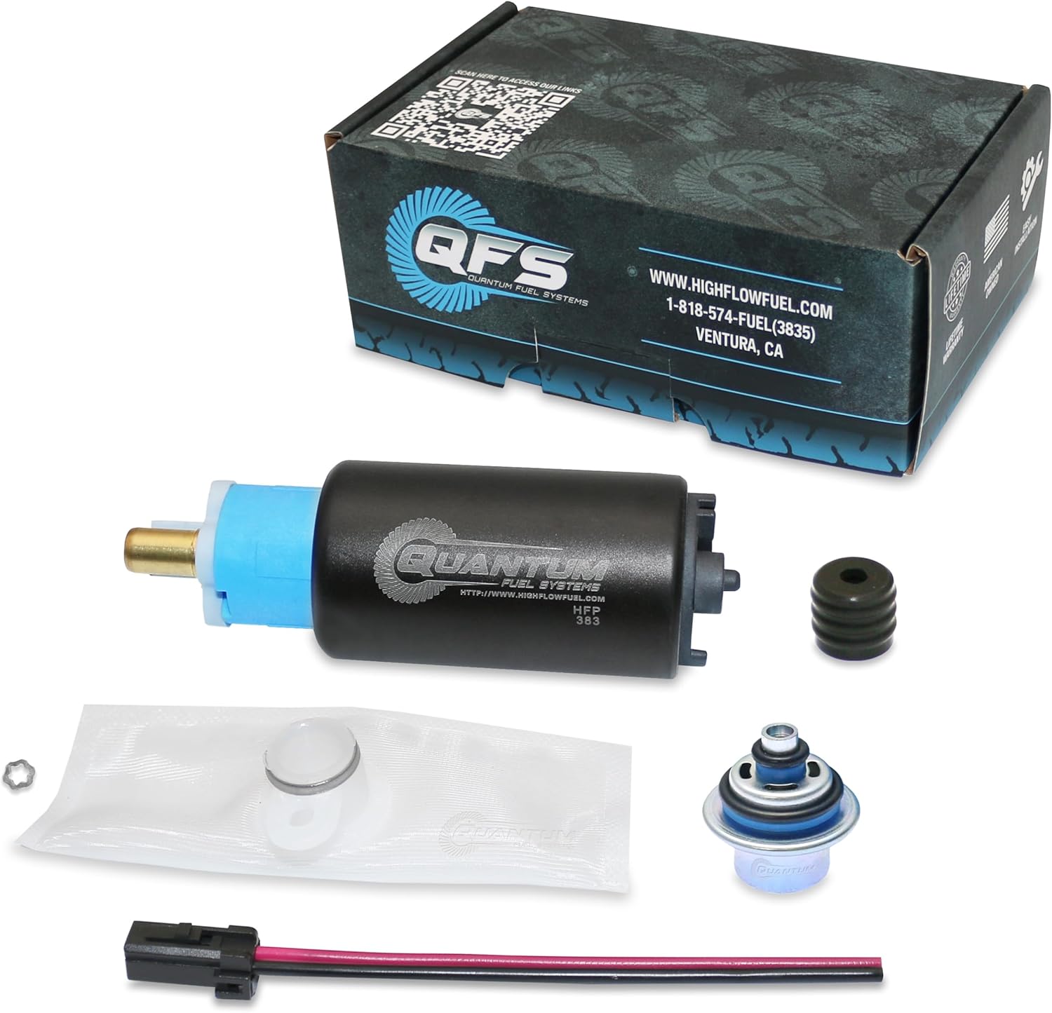QFS Fuel Pump w/Regulator for 2008-2012 Ski-Doo MXZ 600/800/1200 Models, Restores OE Performance