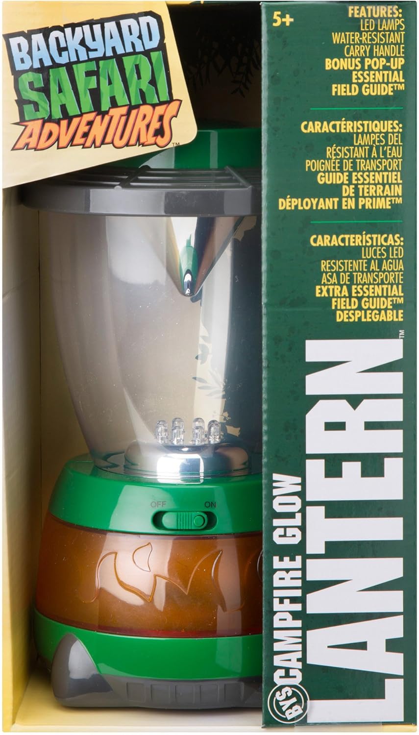 Backyard Safari Campfire Glow Lantern