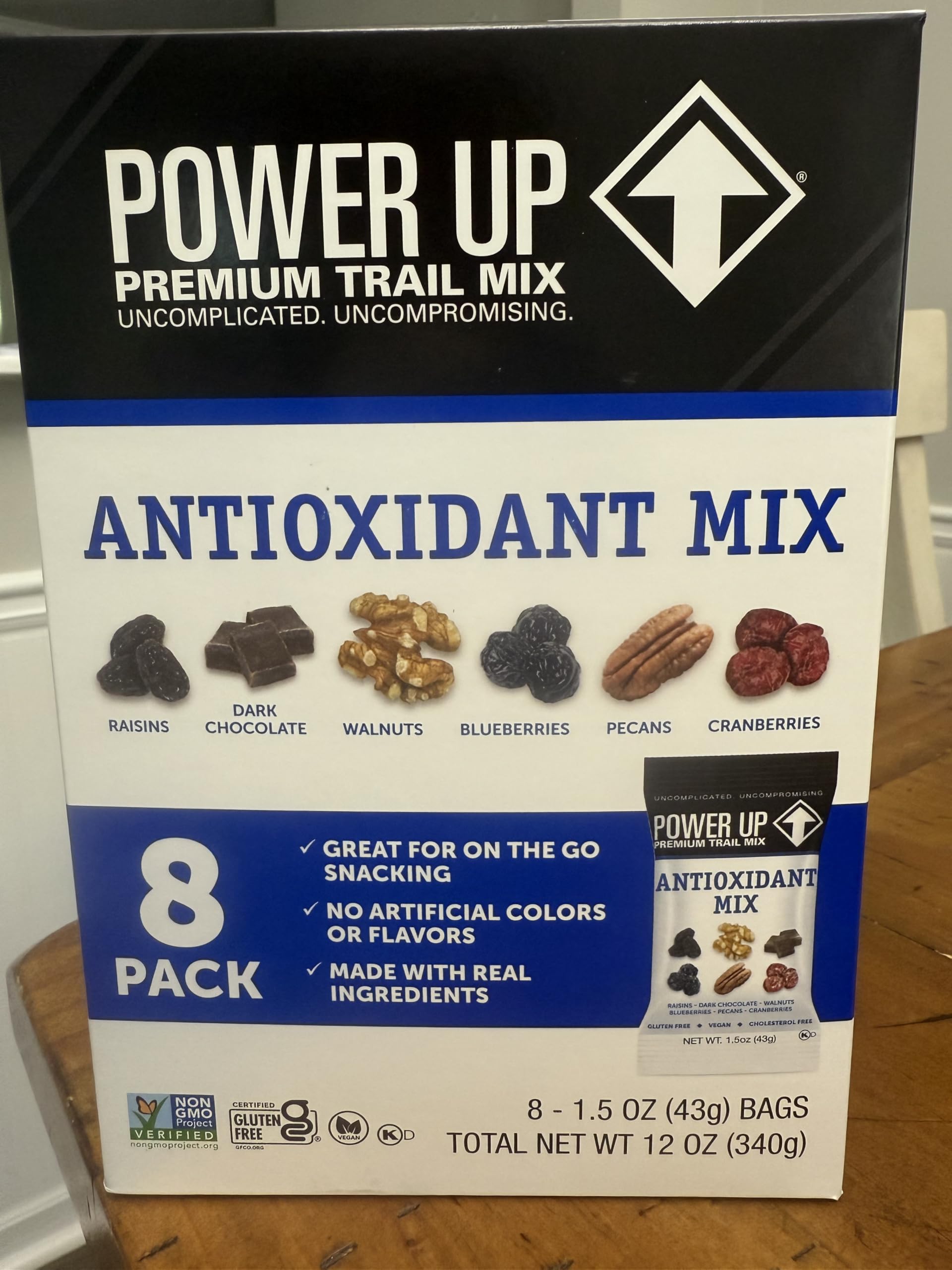 Amazon.com: Power Up Premium Trail Mix - Antioxidant 8-1.5oz