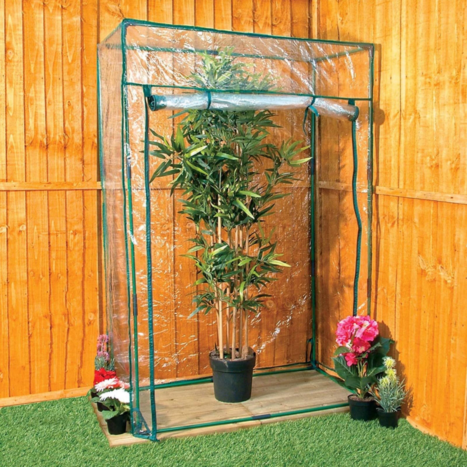 Copertura di Ricambio per Serra | Tenda Trasparente per Interni/Esterni, UV - Copertura Portatile Resistente al Freddo della pianta del Fiore della Tenda della Serra per Il Cortile del Patio