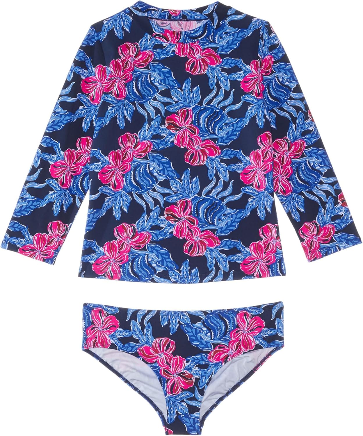 Lilly Pulitzer Girls Bobby Rashguard Set UPF 50+ (Toddler/Little Kid/Big Kid)