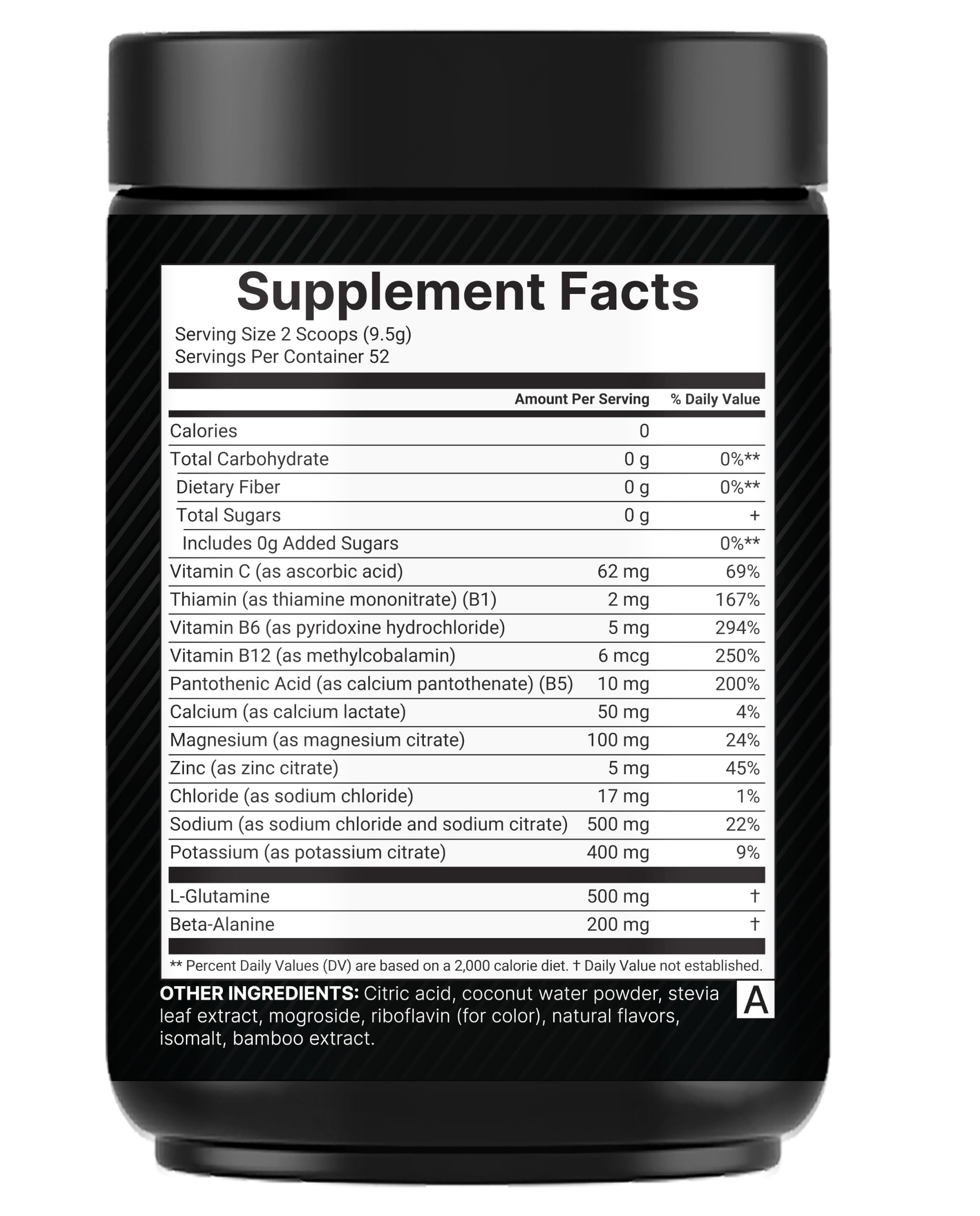 NatureBell Sport Electrolytes Powder Drink Mix, 500 g. No Sugar — Amazon image 6