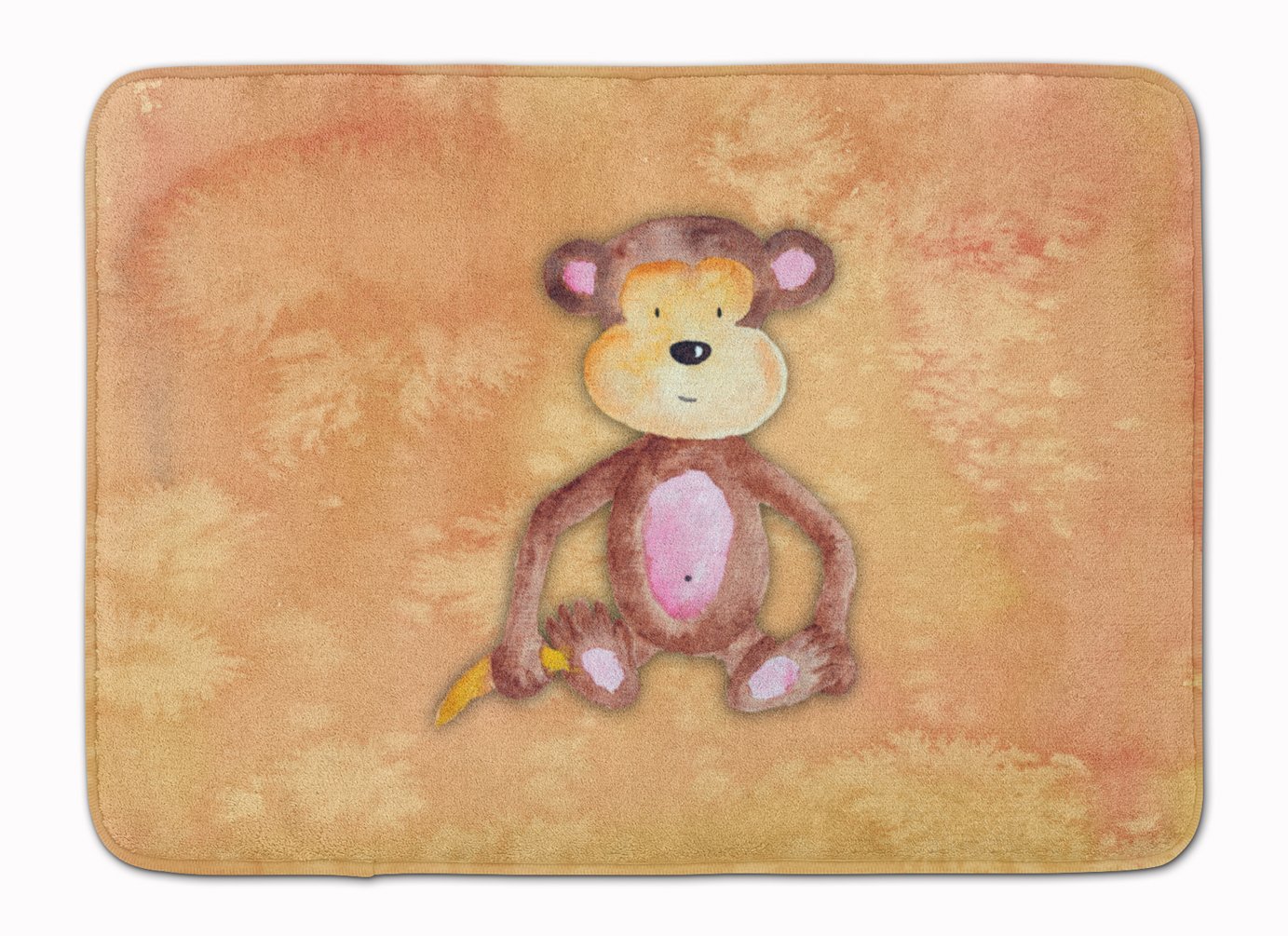 Tapis de sol singe aquarelle multicolore tapis de cuisine antidérapant 48x68