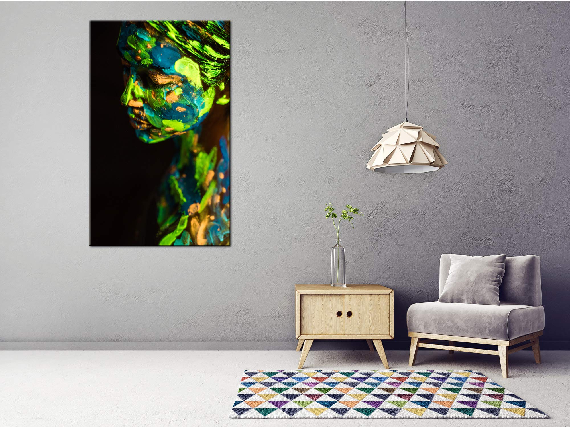 Declina Wandbild, Leinwand-Dreiteiler, 120 X 80 Cm, Grau, Moderne Kunst