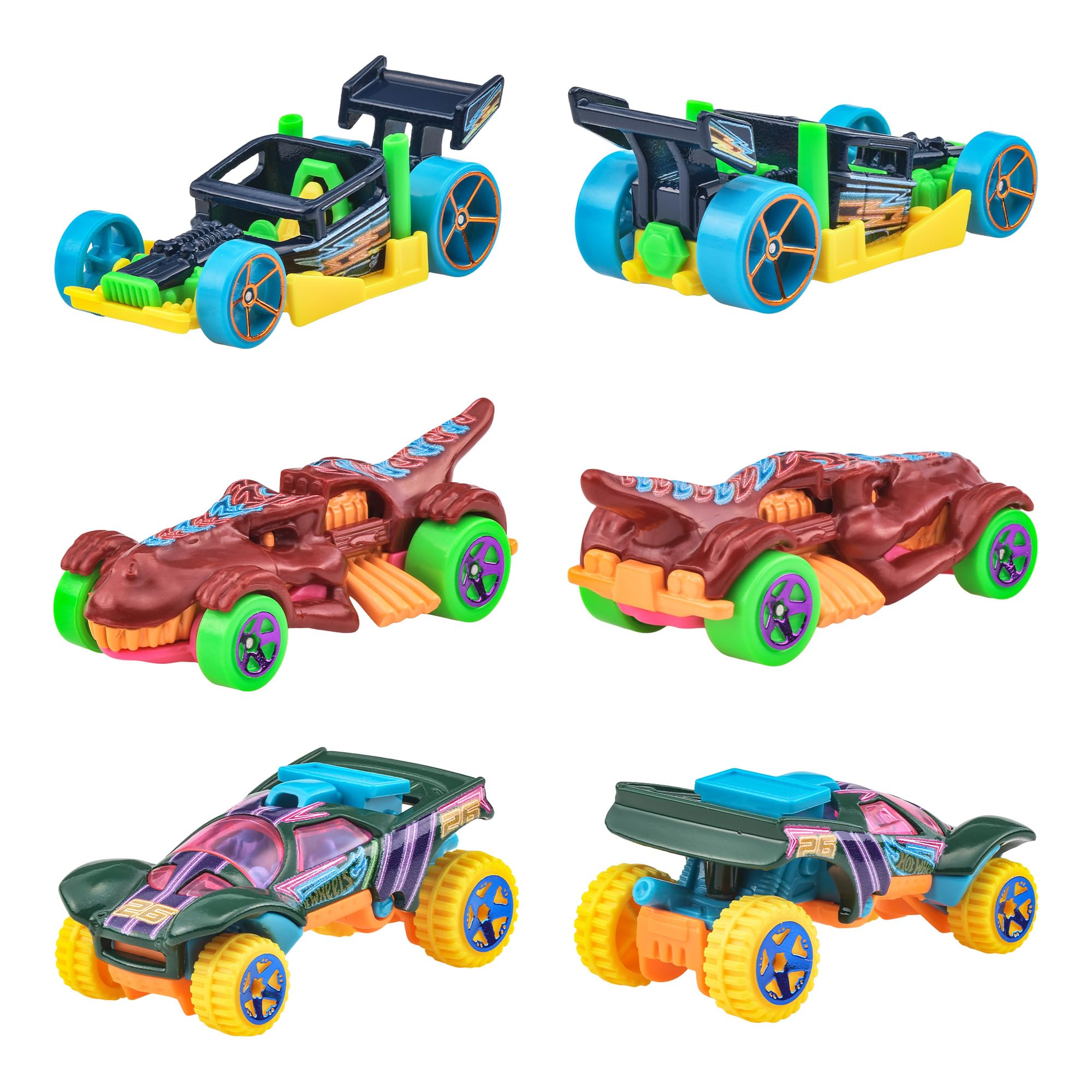 Amazon | ホットウィール(Hot Wheels) モンスタートラック ネオン