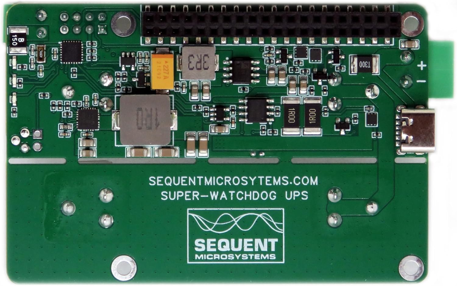 Super Watchdog UPS with Battery Backup for Raspberry Pi - Battery not Included