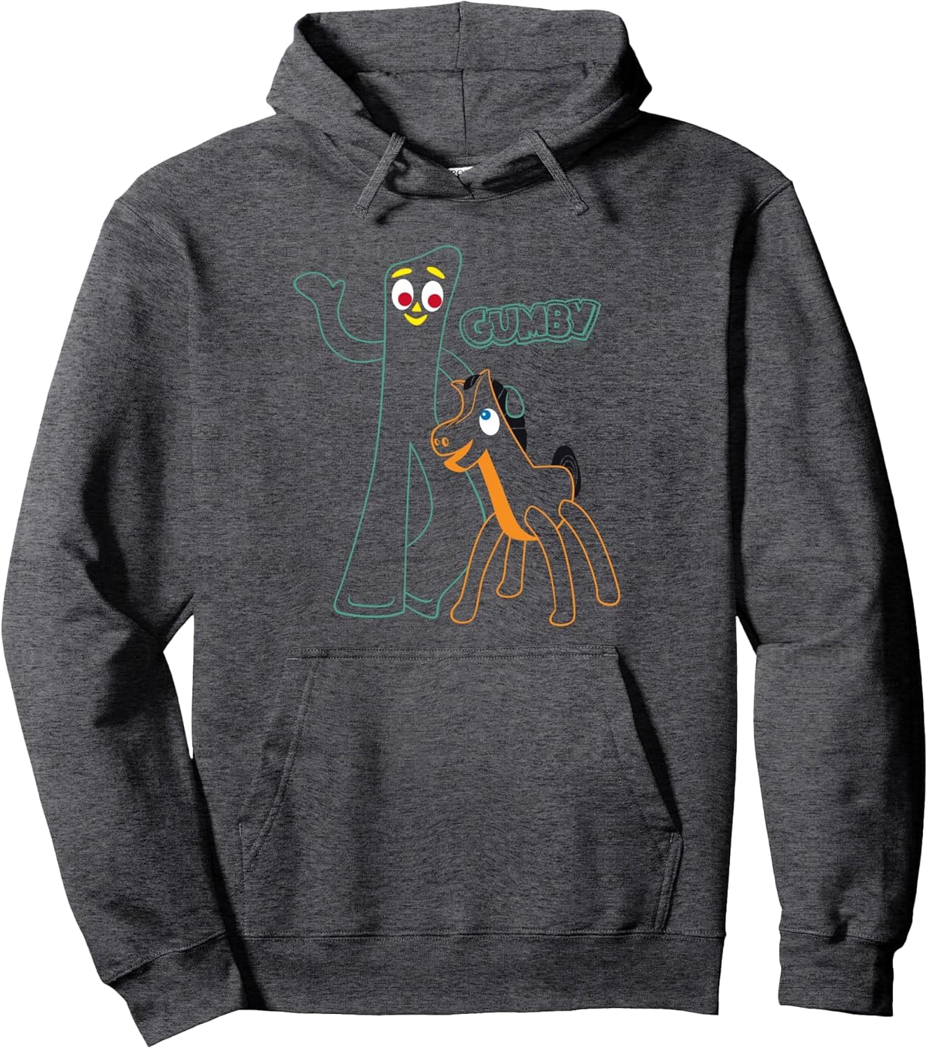 Gumby Outlines Pullover Hoodie