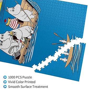 Amazon.co.jp: 1000ピース ジグソーパズル ムーミン パズル