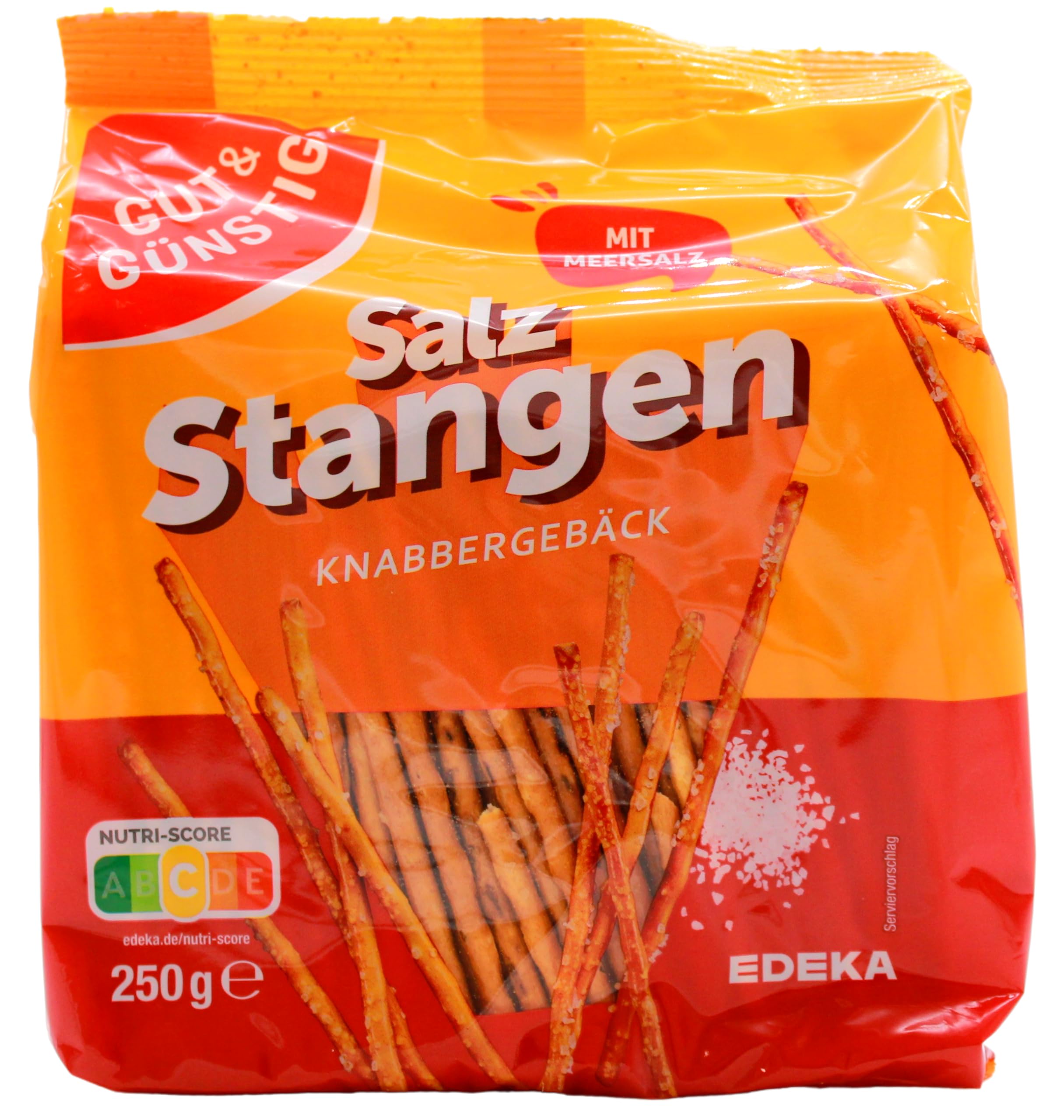 Gut & Günstig Salzstangen, 14er Pack (14 x 250g)