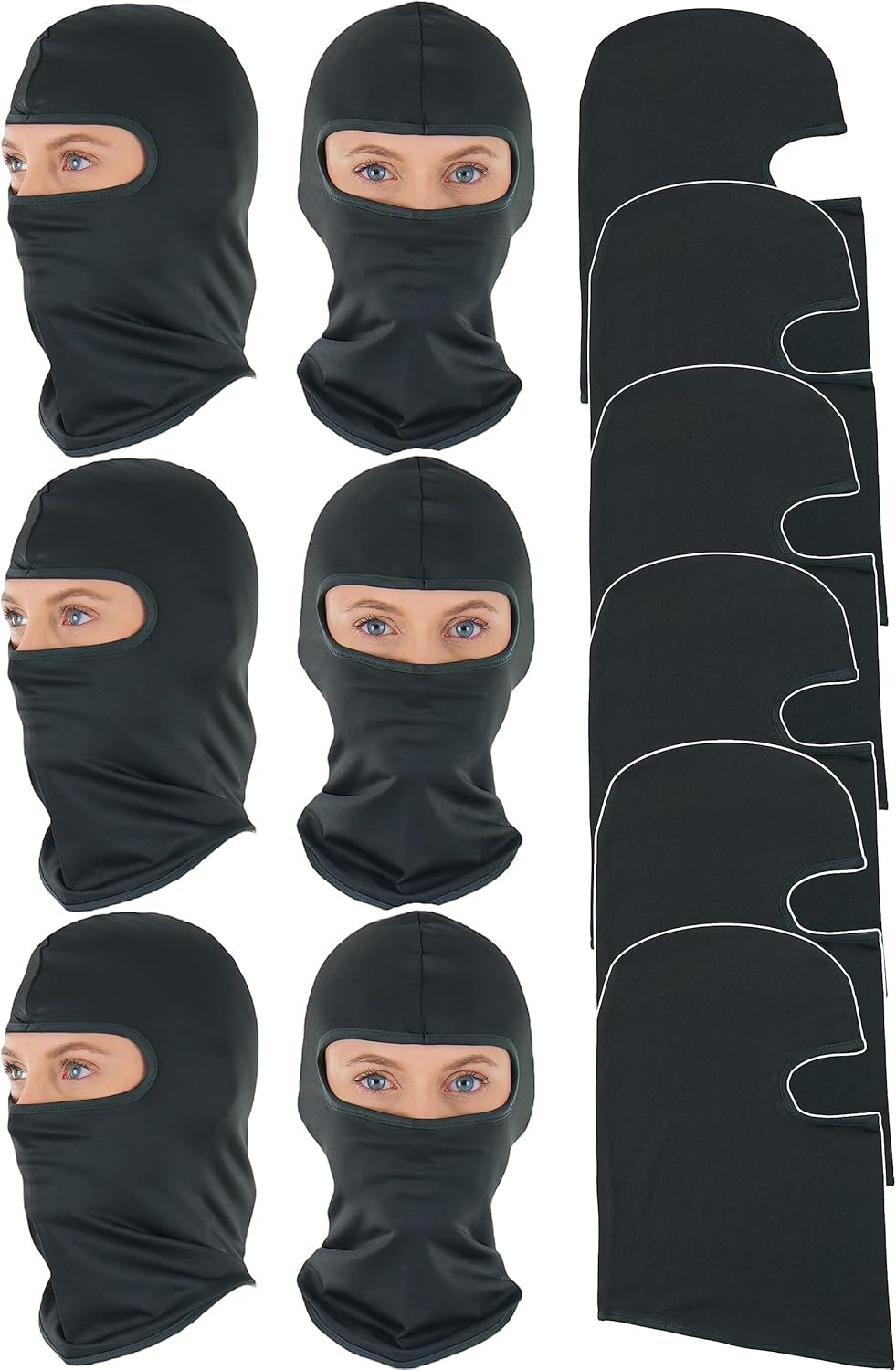 ToBeInStyle Unisex Multifunctional Full Face Cover Balaclava Ski Masks