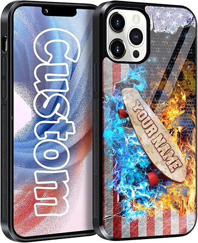 Miniatura 57 de Funda personalizada con nombre personalizado para iPhone 17/16/15/14/13/12/11 Air Pro Max, Galaxy S25/S24/S23/S22/S21/S20 Bombero,Veterano