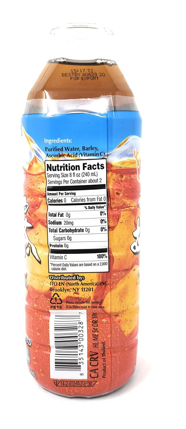 Ito En Unsweetened Barley Tea (6 Pack, Total of 101.4fl.oz)