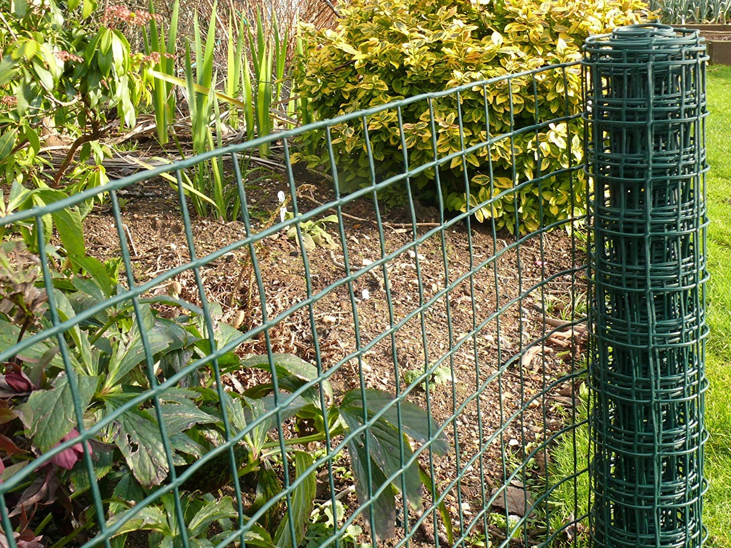 Foglish Home & Garden Green Foglish Plastic Garden Fencing Mesh Netting Climbing Plants Vegetables Pets 5M X 0.5M X 50Mm
