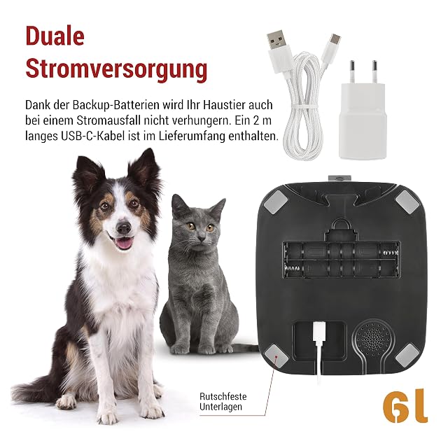 Foto 6 de 8 de EMOS - Comedero automático GoSmart de 6 litros con cámara - Comedero WiFi Pet Care con aplicación