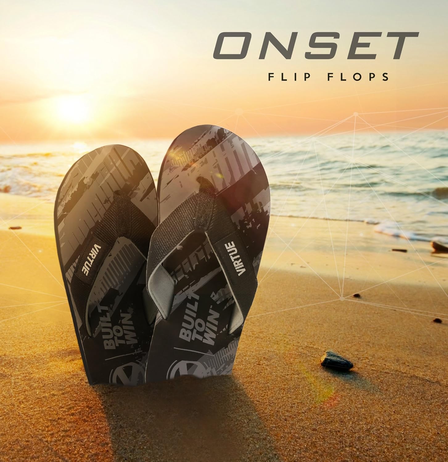 VIRTUE Onset Flip Flop Sandals