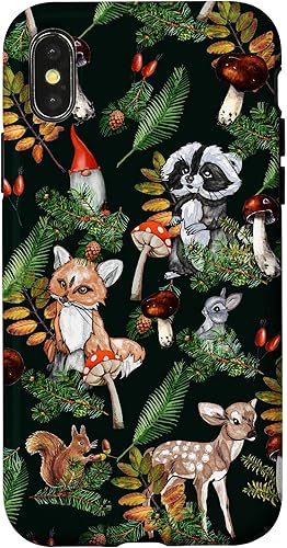 Miniatura 7 de Funda para iPhone 11 con hongos y hongos de bosque