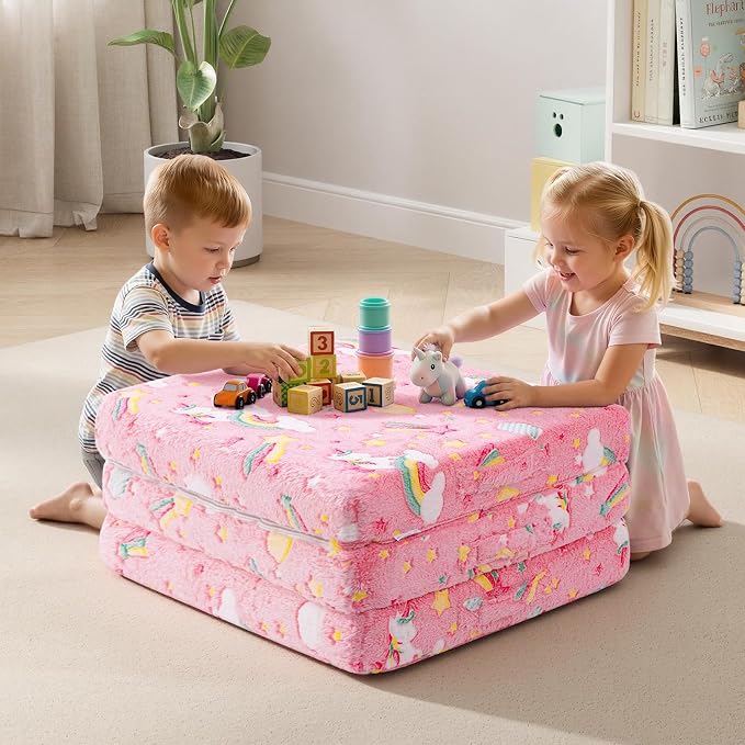 Colchoneta plegable para niños 57x22 pulgadas miniatura 5