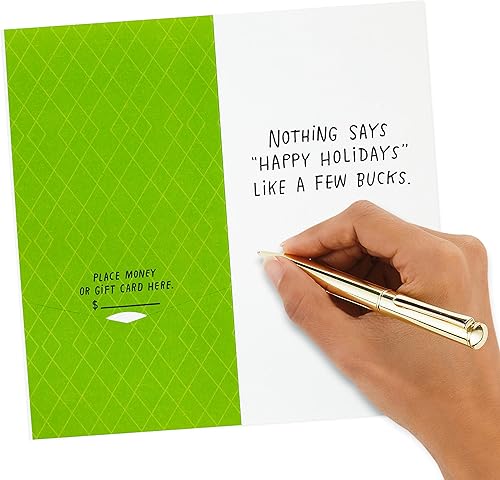 Miniatura 5 de Hallmark Shoebox - Divertidos soportes para tarjetas de regalo o dinero (8 tarjetas de Navidad con sobres)