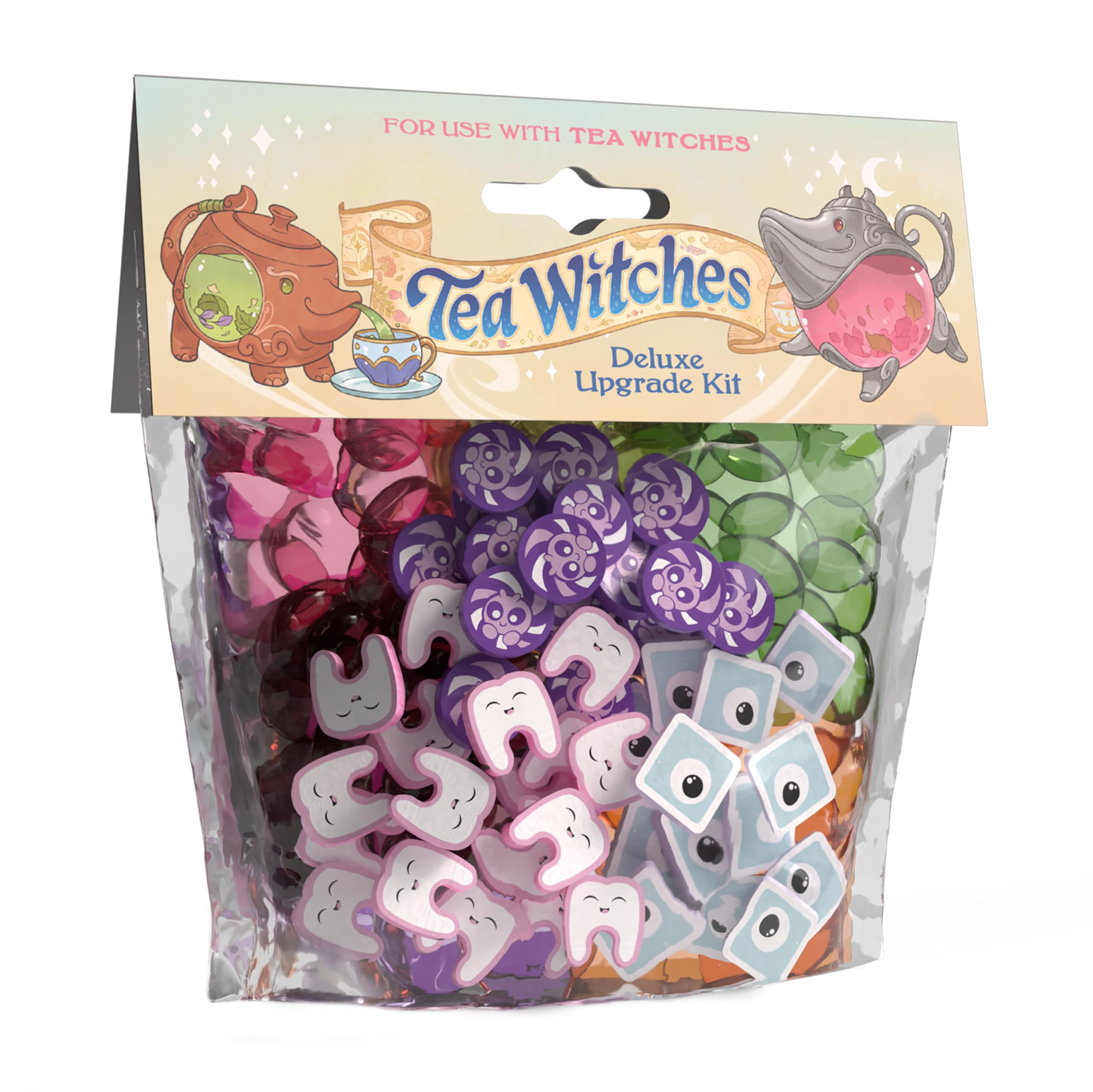 USAopoly | Tea Witches Deluxe Upgrade Kit | Board Game Accsessory | Ages 12+