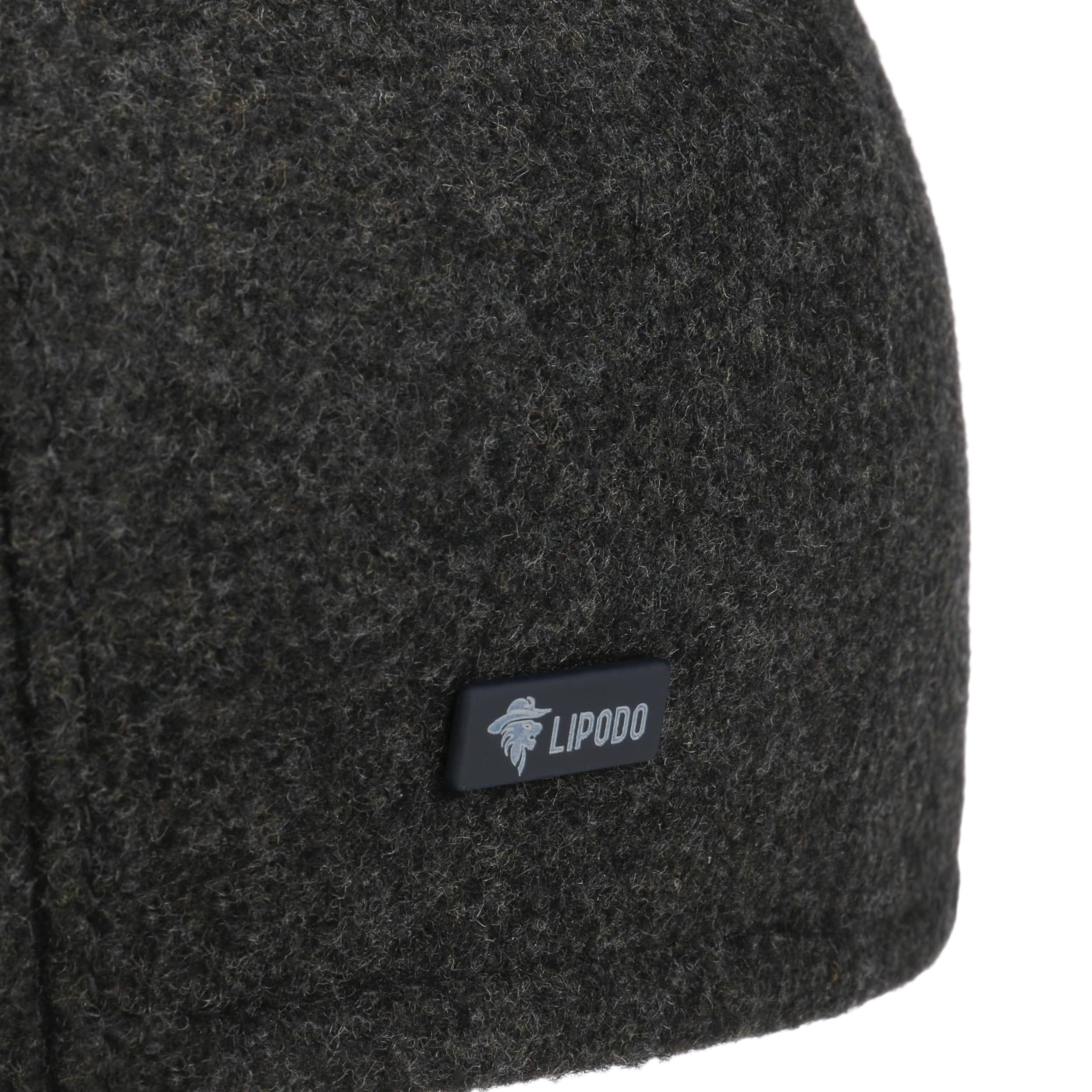 LIPODO Inglese Classic Cappello Piatto Unisex Made in Italy Lana Autunno Inverno