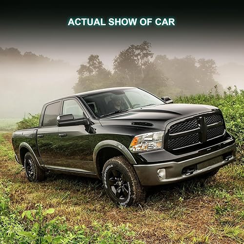 Miniatura 5 de SCITOO Espejos de remolque compatibles con Dodge 2019-2022 para Dodge para Ram 1500, espejos de camioneta con calefacción eléctrica, señal de giro