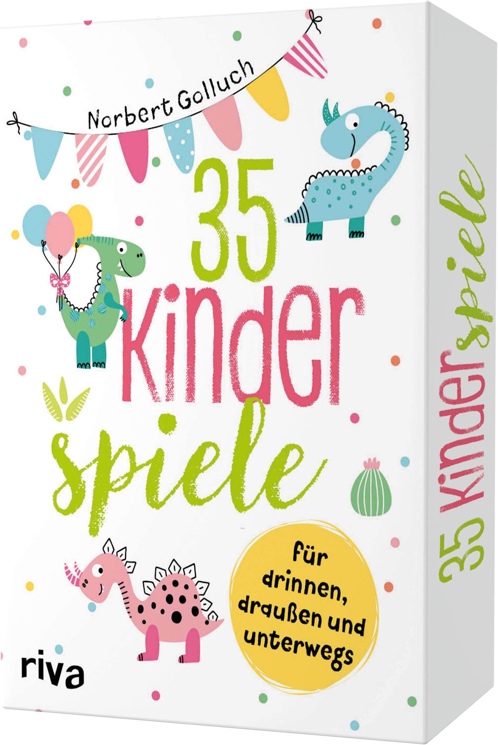 35 Kinderspiele für drinnen, draußen und unterwegs