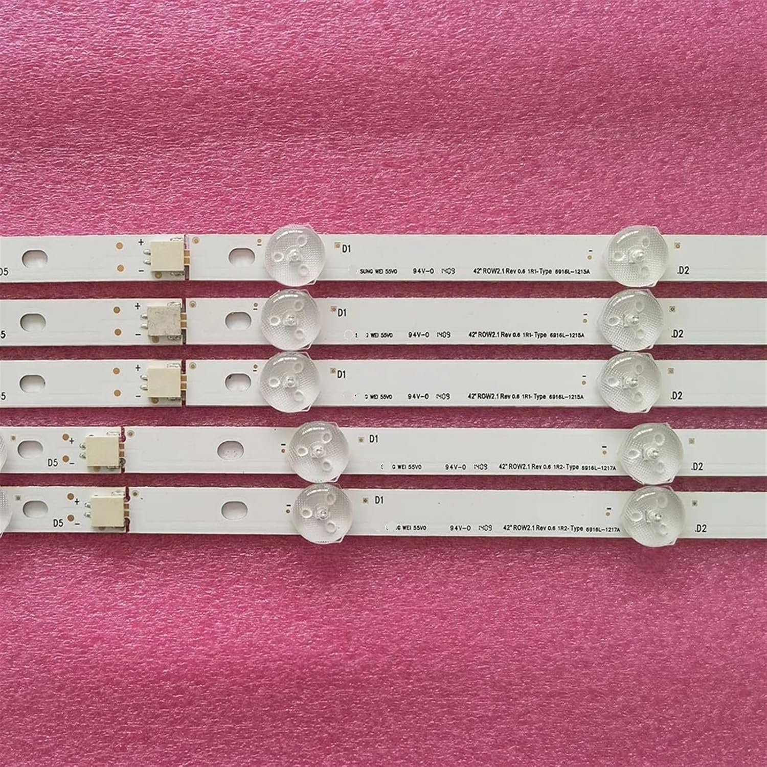 Backlight Strip Bar Compatible with 42LN519C 42LN575S 42LA620S 42LN578 42LN613V 42LN540S LC420DUE