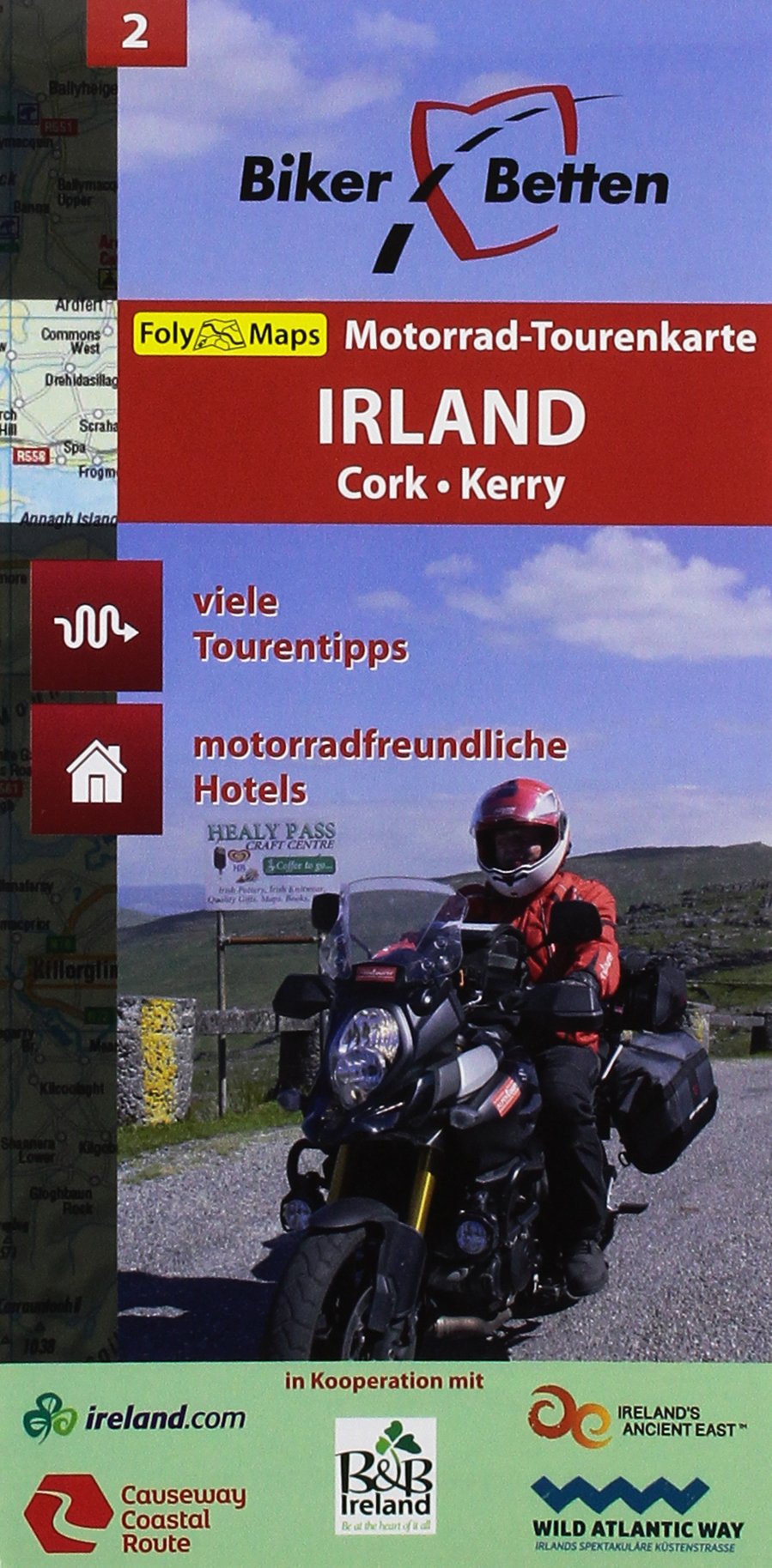 Tourenkarten Set Irland (FolyMaps): 1:250 000