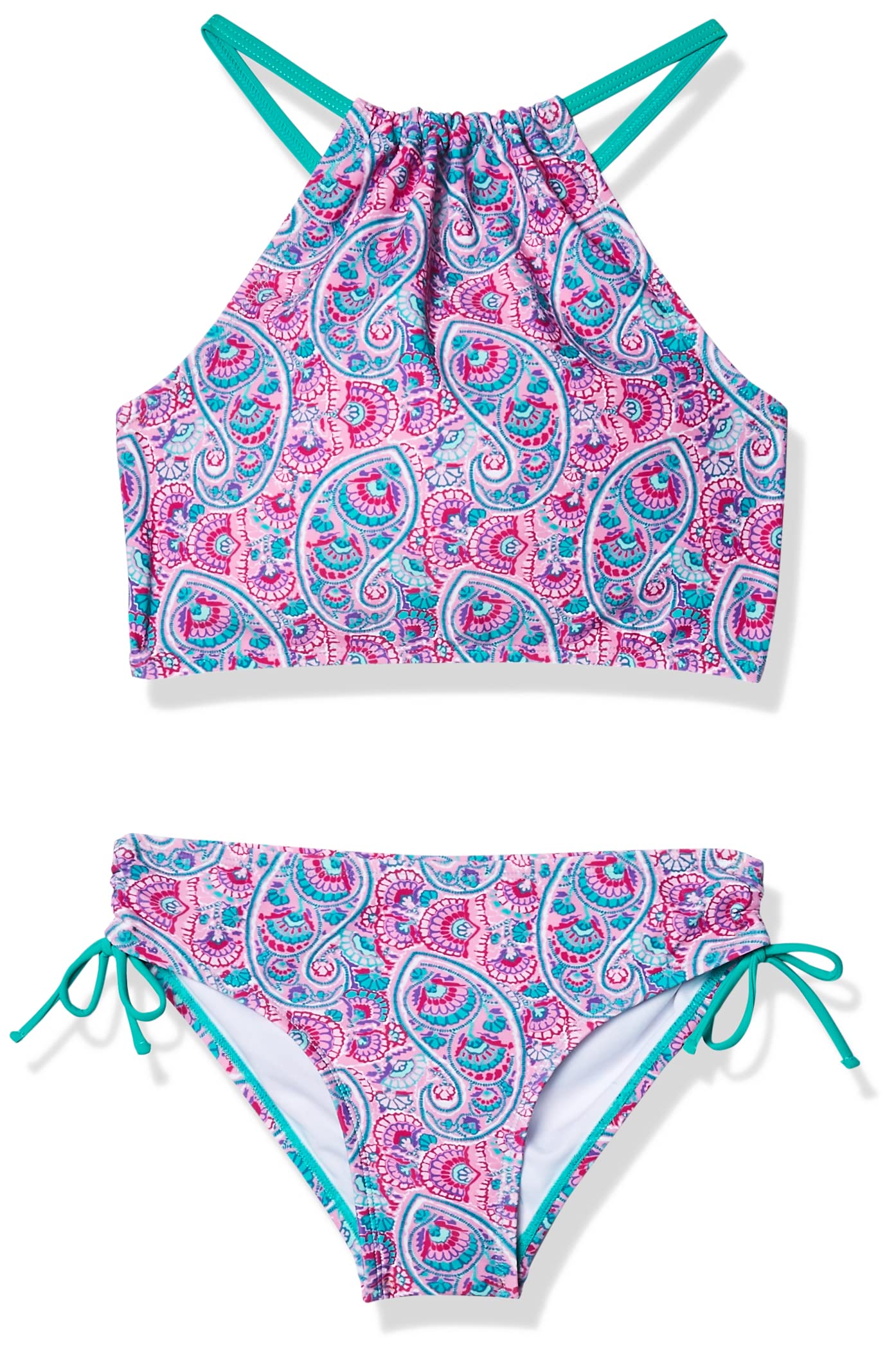 Kanu Surf Girls' Hallie UPF 50 Beach Sport Halter Tankini 2-piece Swimsuit