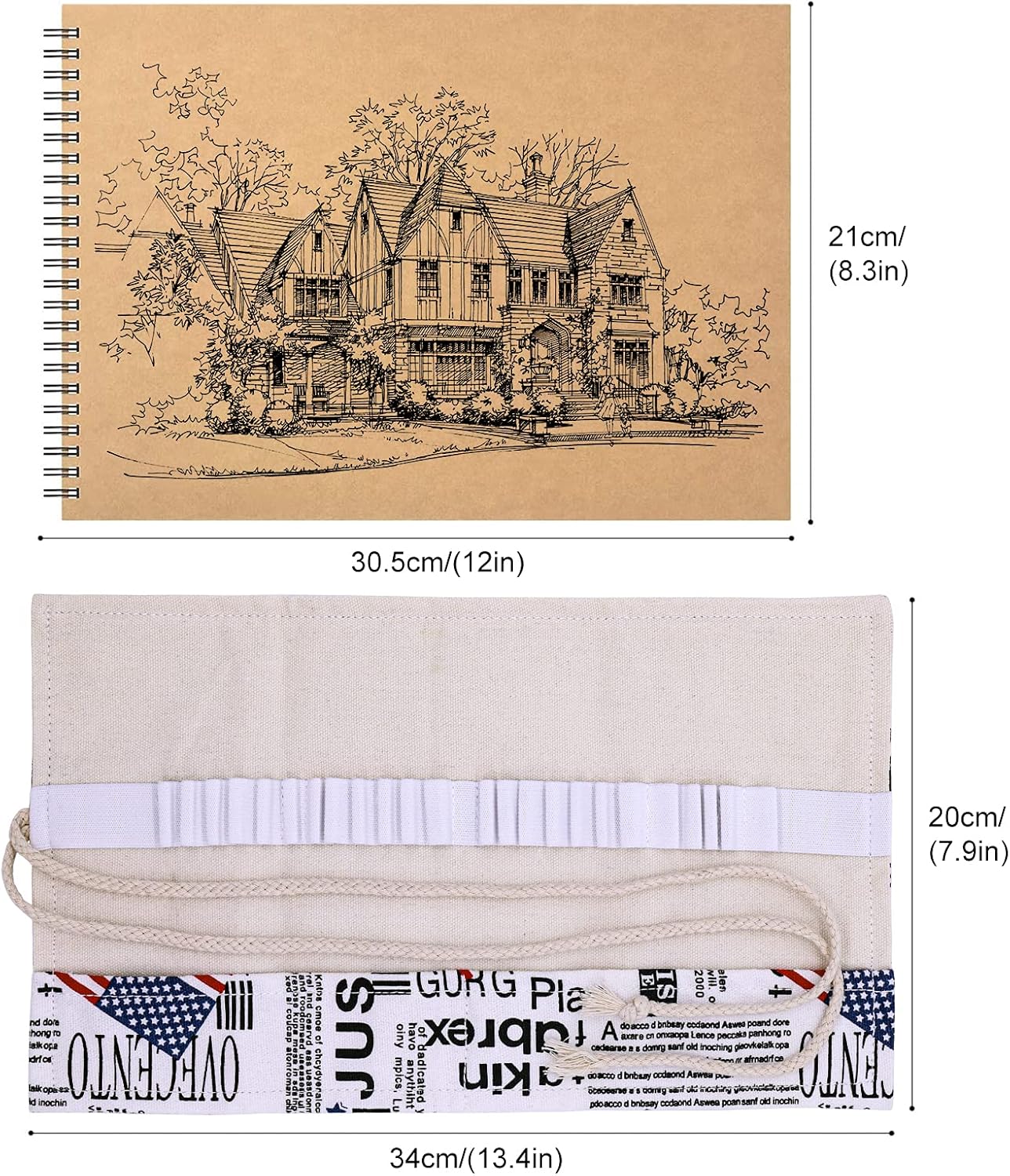 HomeMall Sketching Pencils Set, Drawing Supplies 40-Piece Drawing & Sketching Art Set, Drawing Pencils and Sketch Kit, Complete Artist Kit Includes Sketch Pad, Graphite and Pastel Pencils, Eraser : Arts, Crafts & Sewing