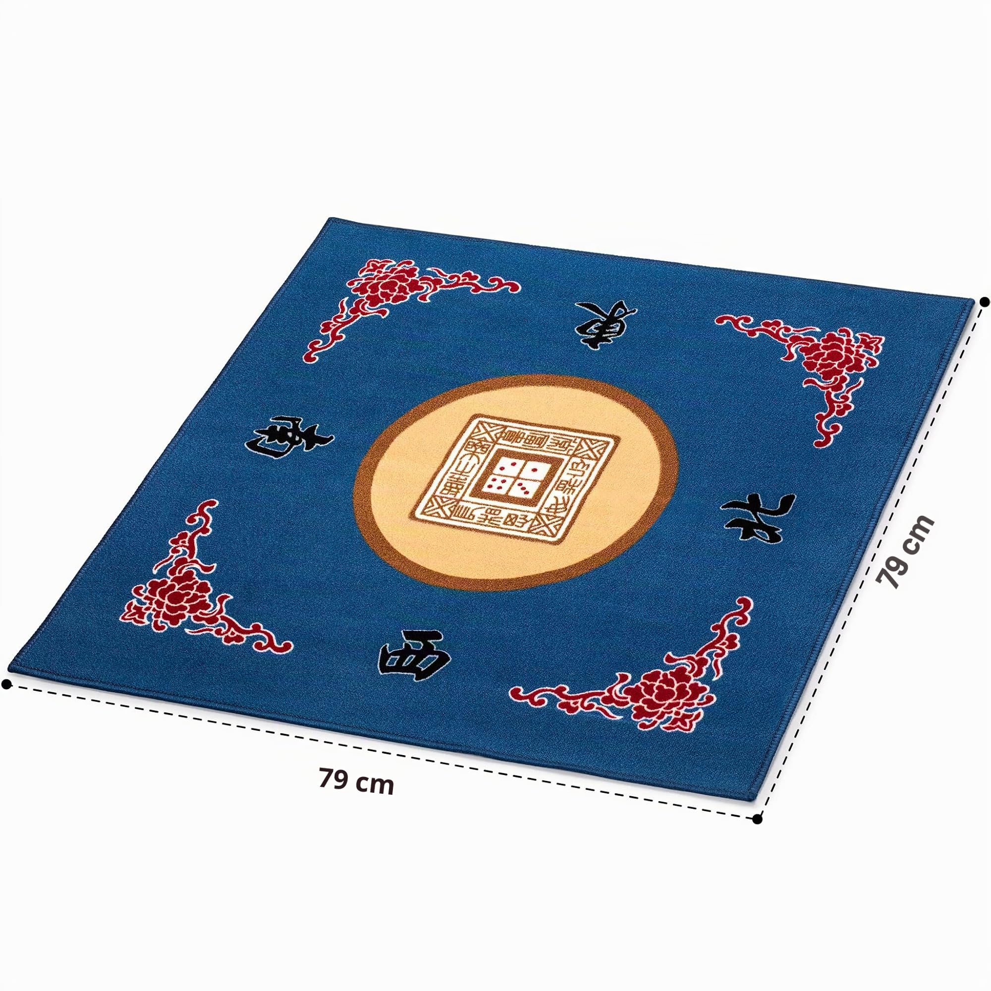 Yellow Mountain Imports, Copritavolo per Mahjong, Poker, Giochi da Tavolo, da 79 centimetro