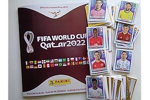 PANINI World Cup Qatar 2022 Complete 670 Sticker Collection and Album