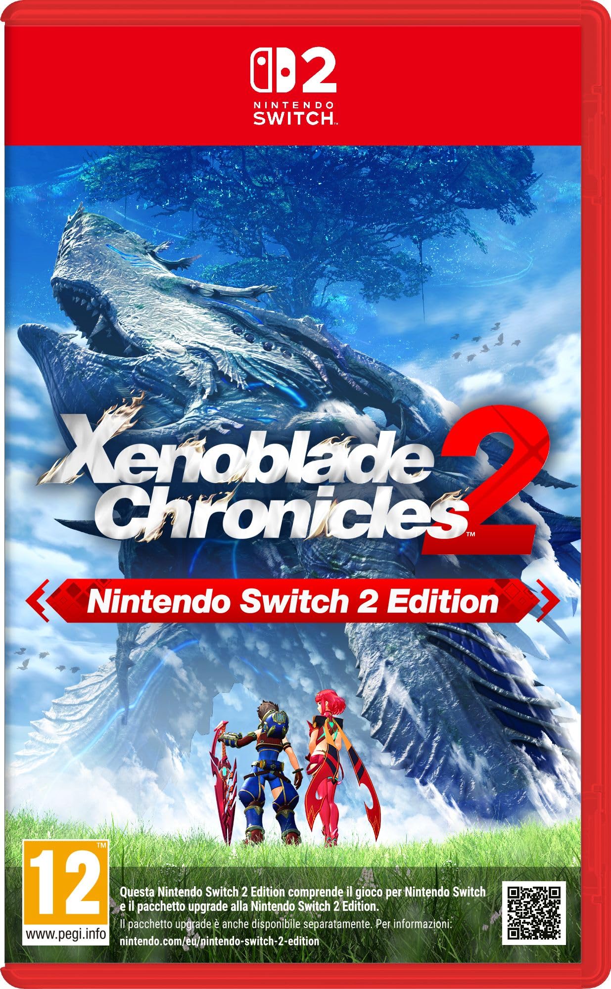 Xenoblade Chronicles 2 - Nintendo Switch 2 - Ed. Italiana - Versione su scheda