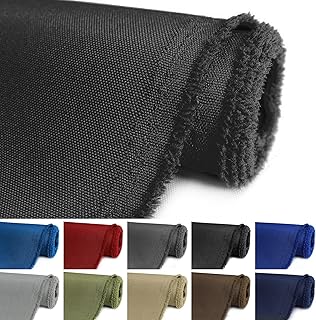 Waterproof Canvas Fabric by The Yard, UV Resistant 600D Outdoor Upholste...