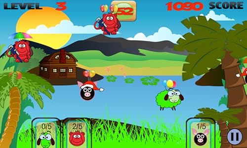 Bad Farm: with Angry Animals ( Monkey, Cow, Sheep, Pigs, Chicken ) (Ad-Free)