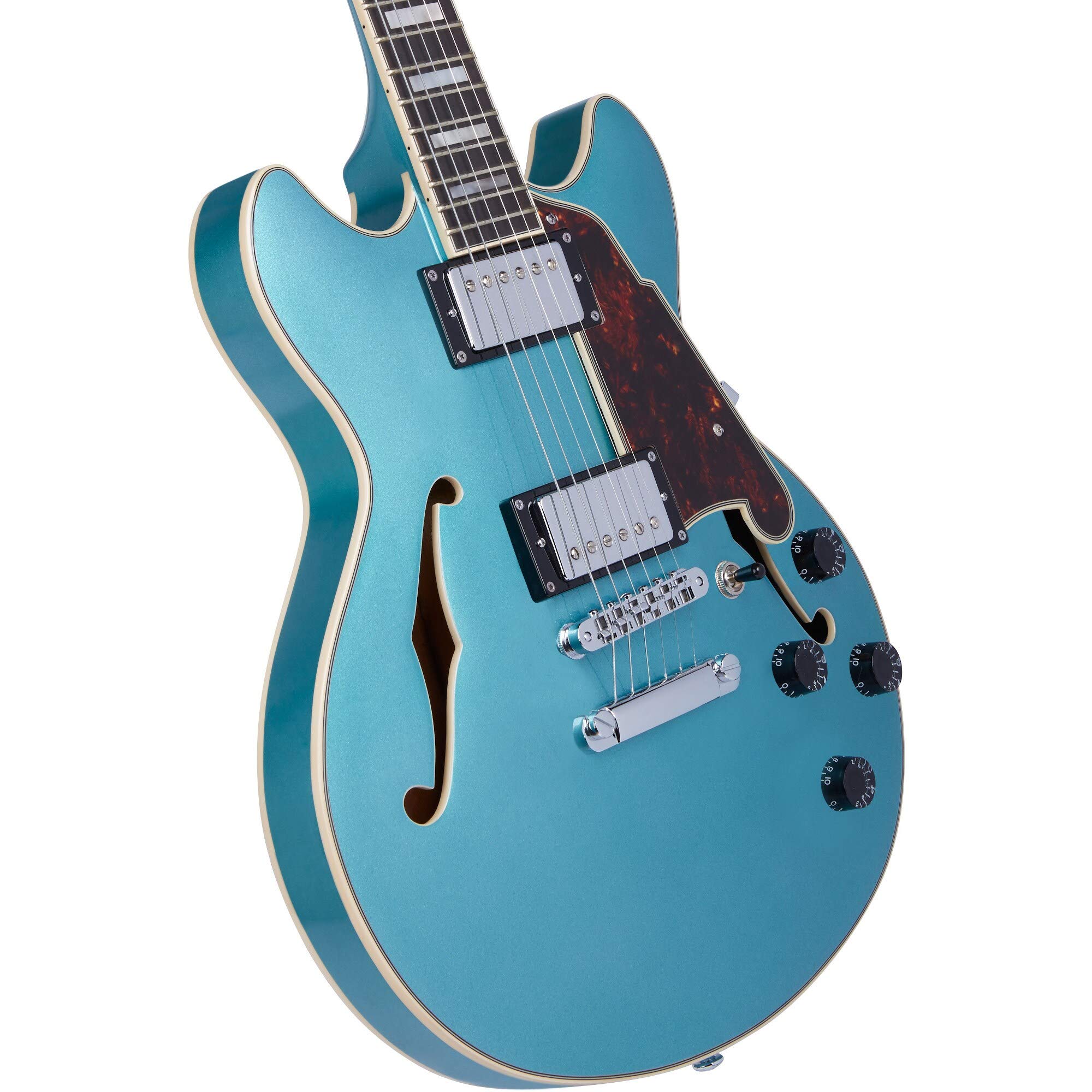 Amazon | D'Angelico Premier Mini DC, Ocean Turquoise