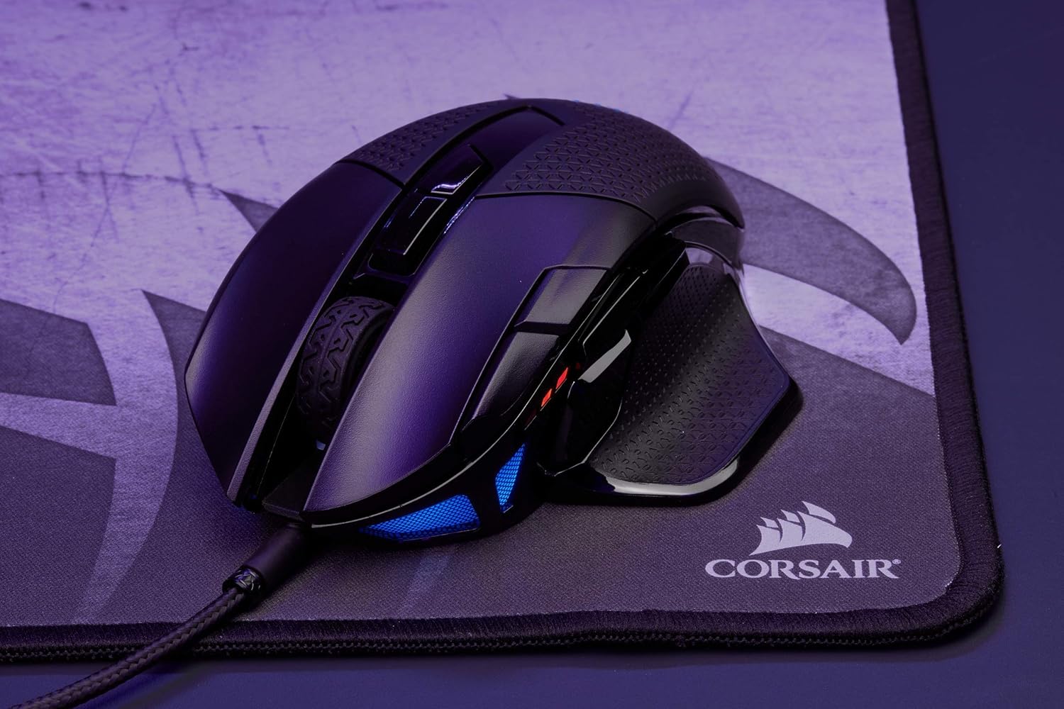 🔥 Corsair Nightsword RGB, Tunable FPS/MOBA Optical Gaming Mouse (18000 DPI Optical Sensor, Weight System, 10 Programmable Buttons, RGB Multi-Colour Backlighting) - Black