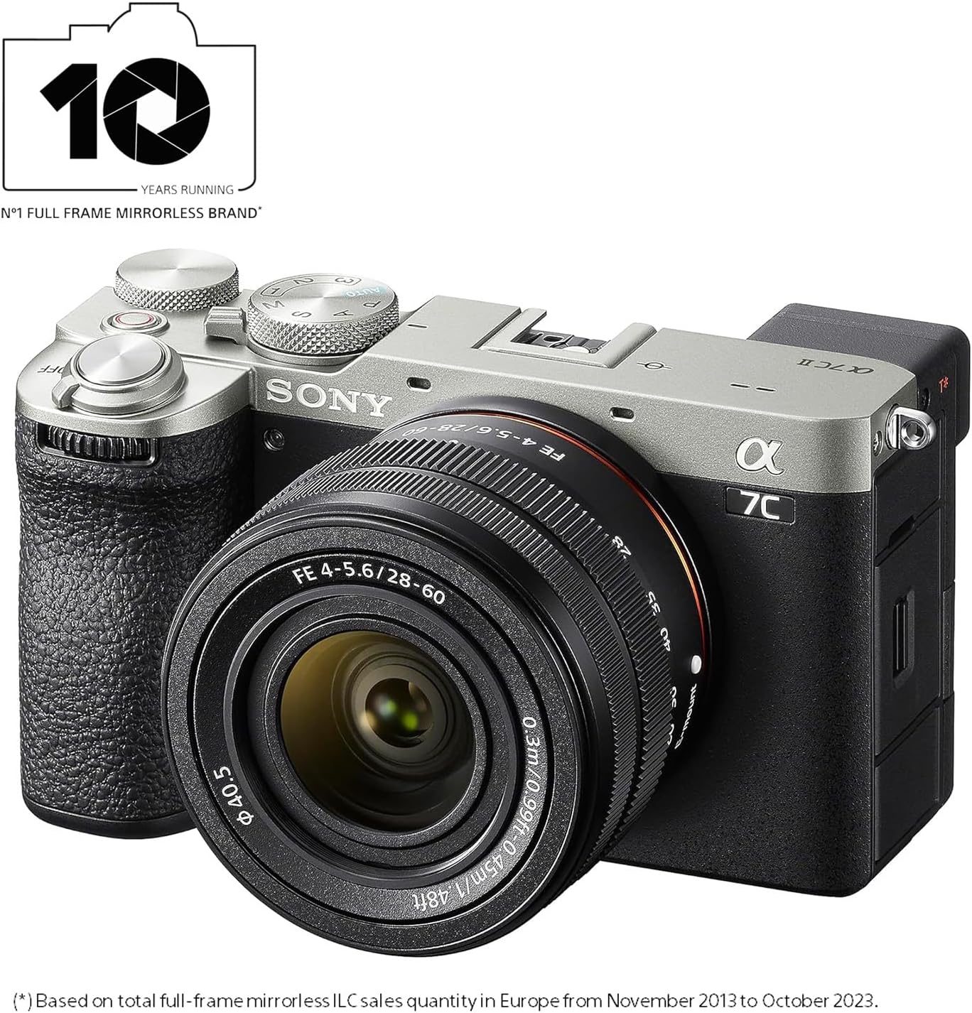 Sony Alpha 7CII Full-Frame Mirrorless Camera, (Silver) + Sony SEL2860 Compact Standard Zoom Lens 6 81BdoiQsNpL. AC SL1500