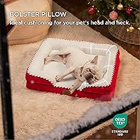 Vista 279 de Bedsure - Cama ortopédica mediana para perros, sofá cama impermeable para perros medianos, espuma de soporte con funda extraíble y lavable, forro