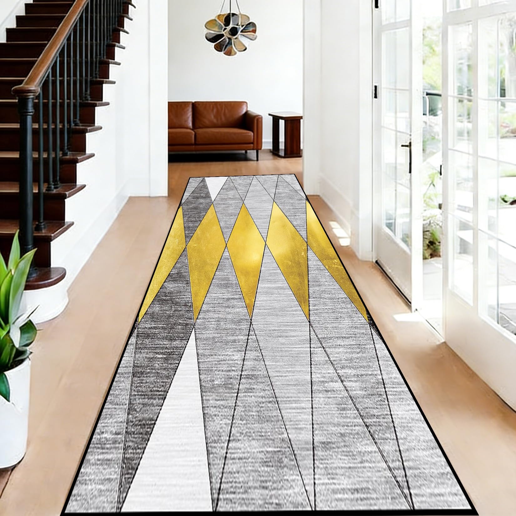 Alfombra Pasillo Lavable Evita Resbalones y Manchas en Suelos de Cocina