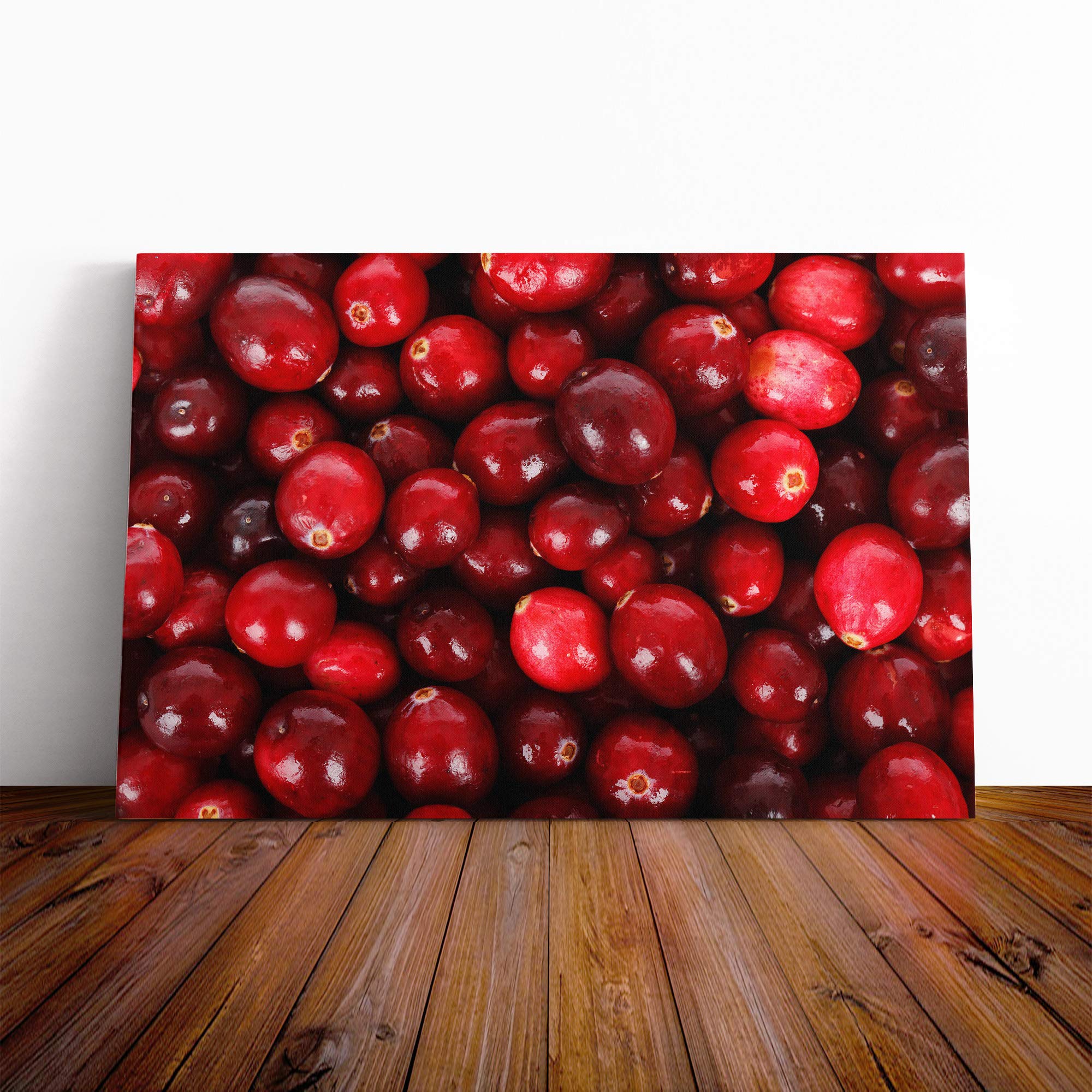 Cranberries Canvas Print | Gallery Wrapped 30mm Frame Wall Art | 24x16 inches | Ready to Hang | Modern Picture | Living Room Bedroom Lounge Office