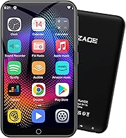 ZAQE M505 80GB MP3 Player with WiFi Bluetooth Android OS, 4" Touchscreen Spotify Video Player, FM Radio Speaker for Kids