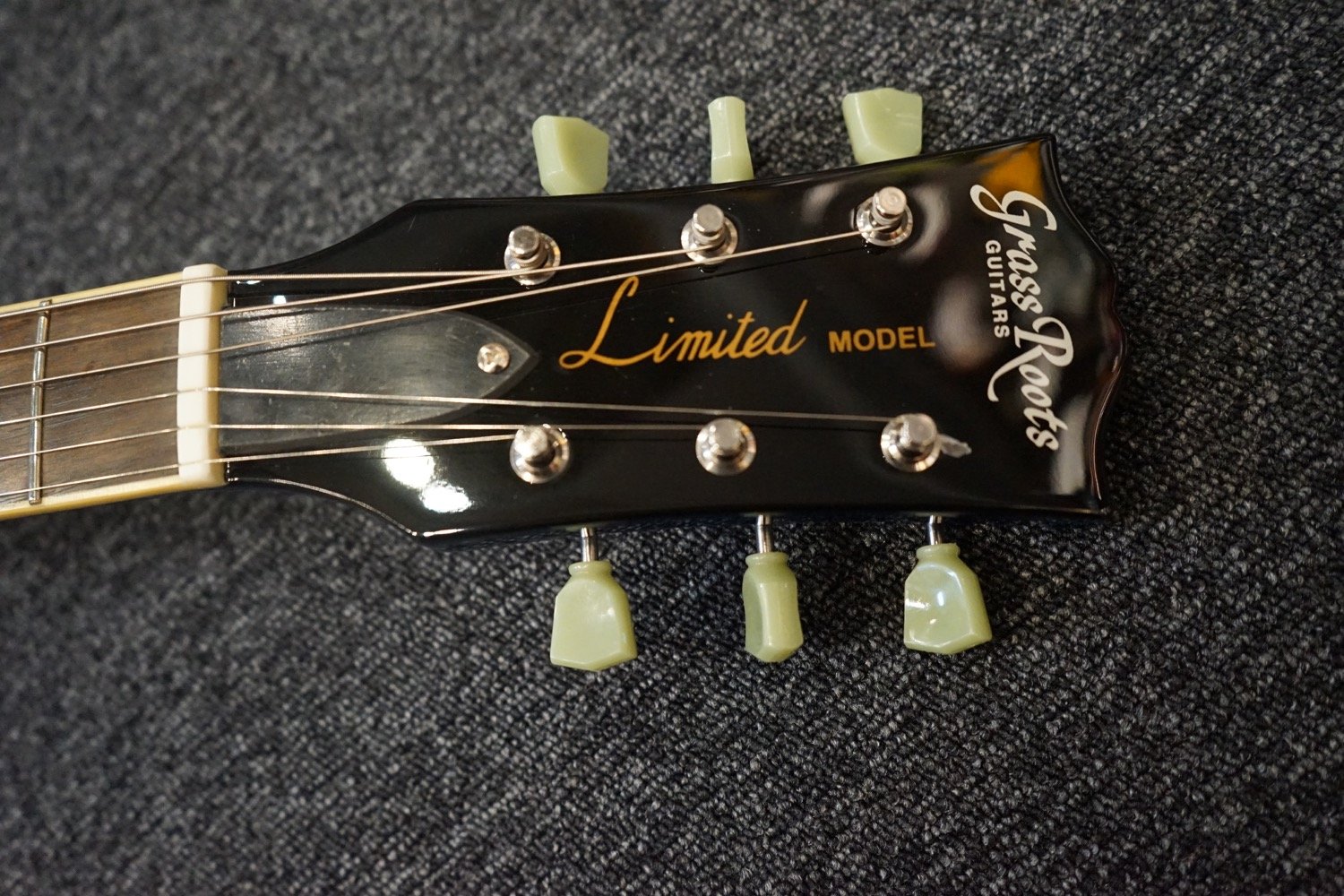 Amazon | GrassRoots G-LP-60S See Thru Blue エレキギター グラス  