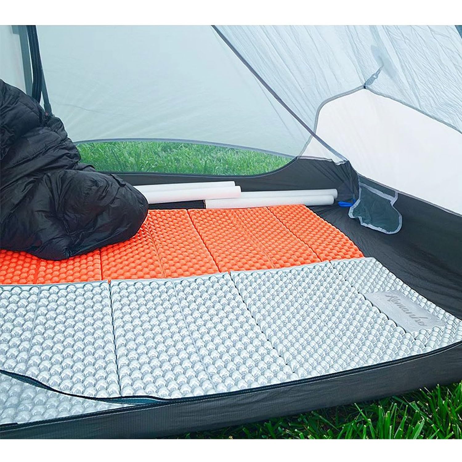Faltbare Camping-Isomatte, Camping-Isomatte aus geschlossenzelligem Schaumstoff, Mehrfarbig