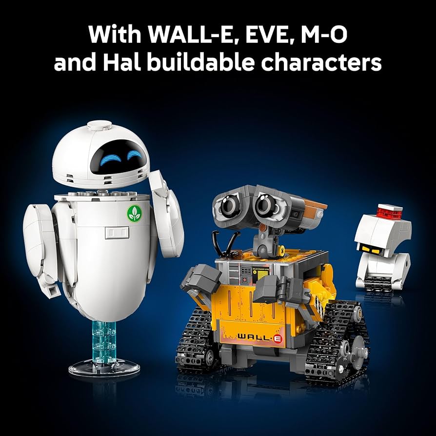 Amazon.com: LEGO Disney & Pixar Wall-E & EVE Building Set
