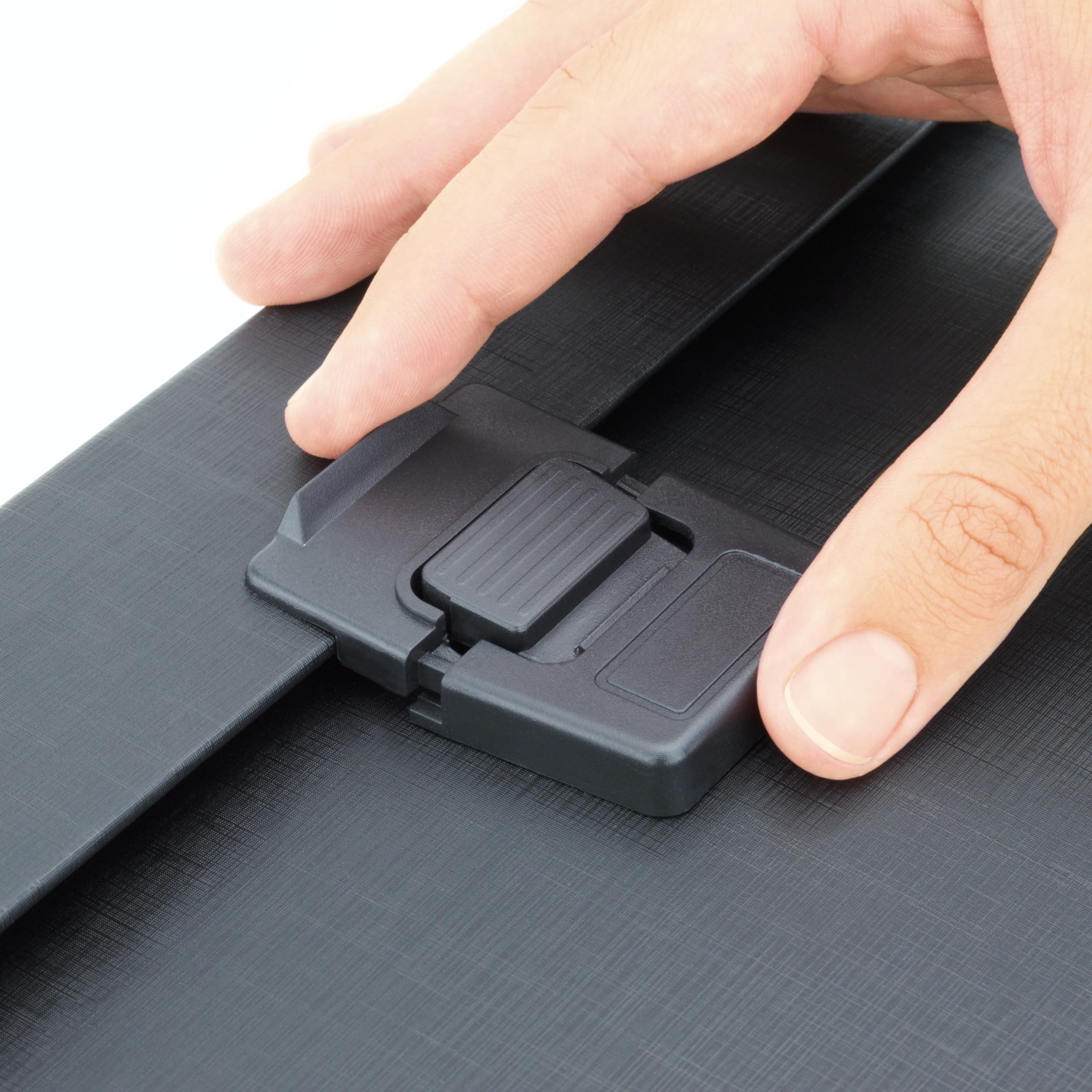 Rapesco 1555 Maletín Organizador Expandible Acordeón, 19 Compartimientos, A4+, Negro