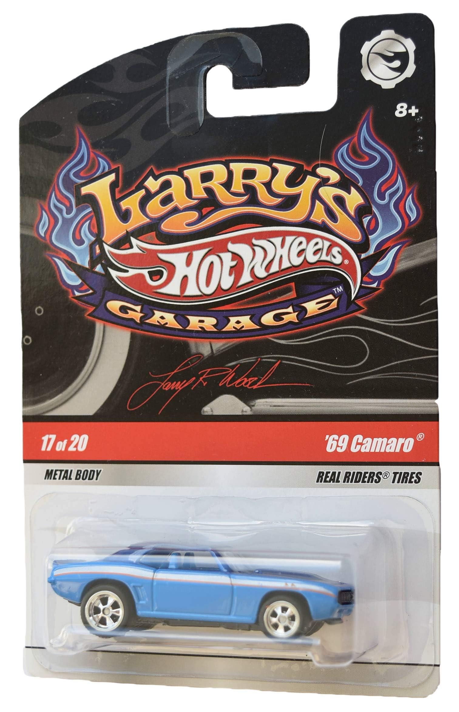 Amazon.com: Hot Wheels '69 Camaro, Larry's Garage 17/20