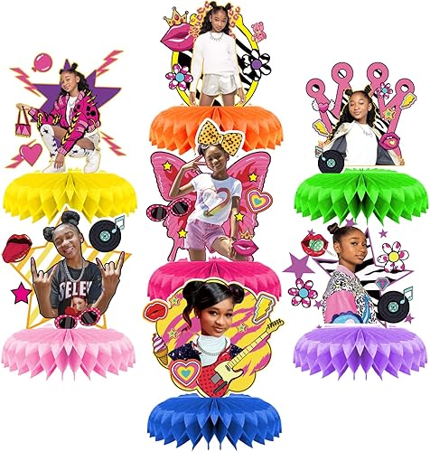 Decoraciones de fiesta de cumpleaños That Girl Lay Lay, decoraciones de mesa 3D de doble cara con texto en inglés That Girl Lay Lay Party para