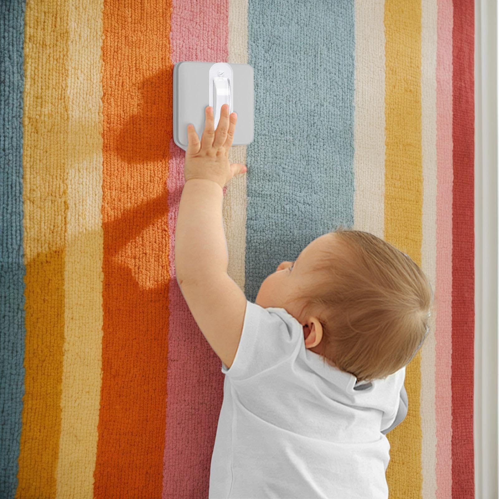 Protezione per interruttore della luce di sicurezza per bambini - Protezione per pulsante di attivazione/disattivazione della luce, copertura per interruttore della luce a prova di bambino | Durevole